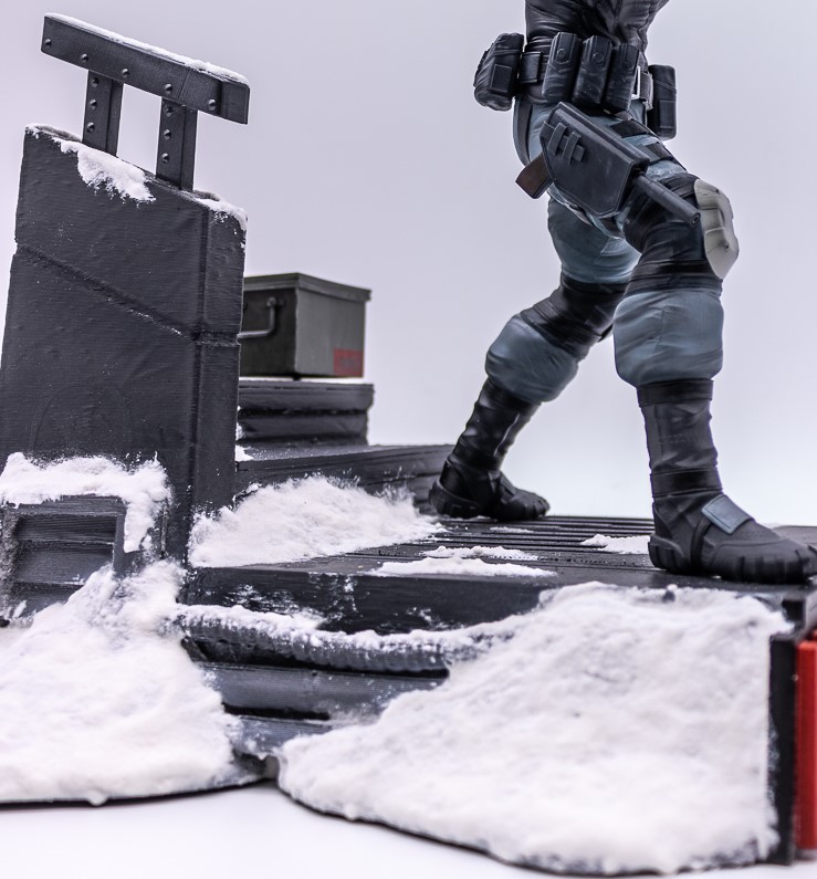 Base nevada Figura Solid Snake