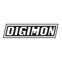 Logo Digimon Negro