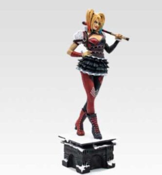 Figura 3d de Harley Quinn Batman Arkham escala 1/6