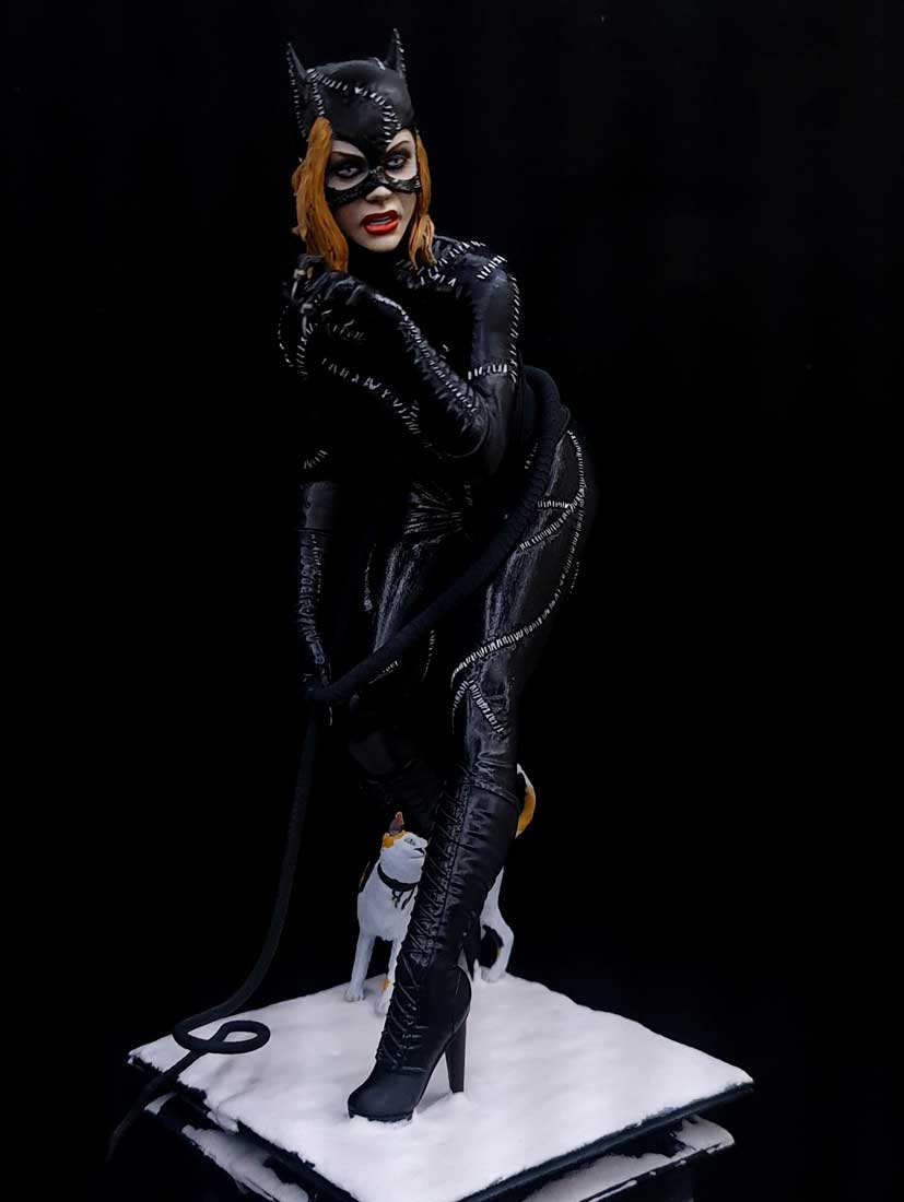 Figura 3D Catwoman de Michelle Pfeifer – Batman Returns