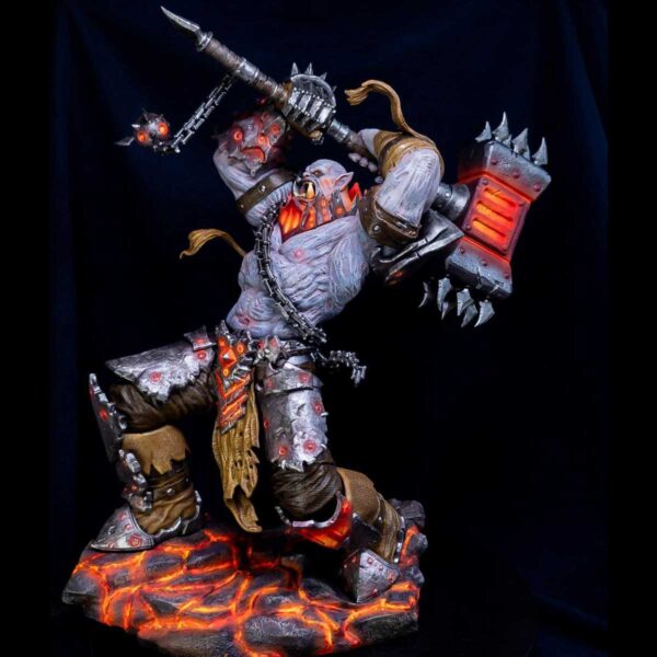 Figura de Blackhand Puño Negro World of Warcraft