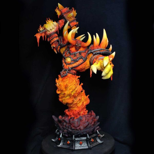 Estatua de resina Ragnaros Warcraft