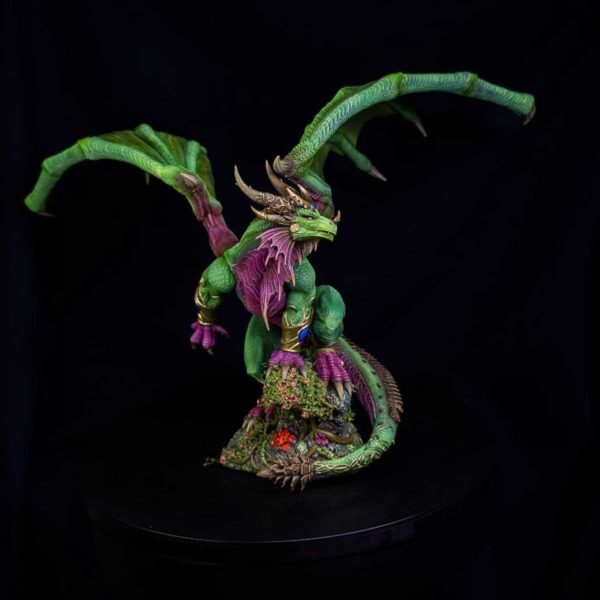 Ysera forma de Dragón Sueño Esmeralda Warcraft