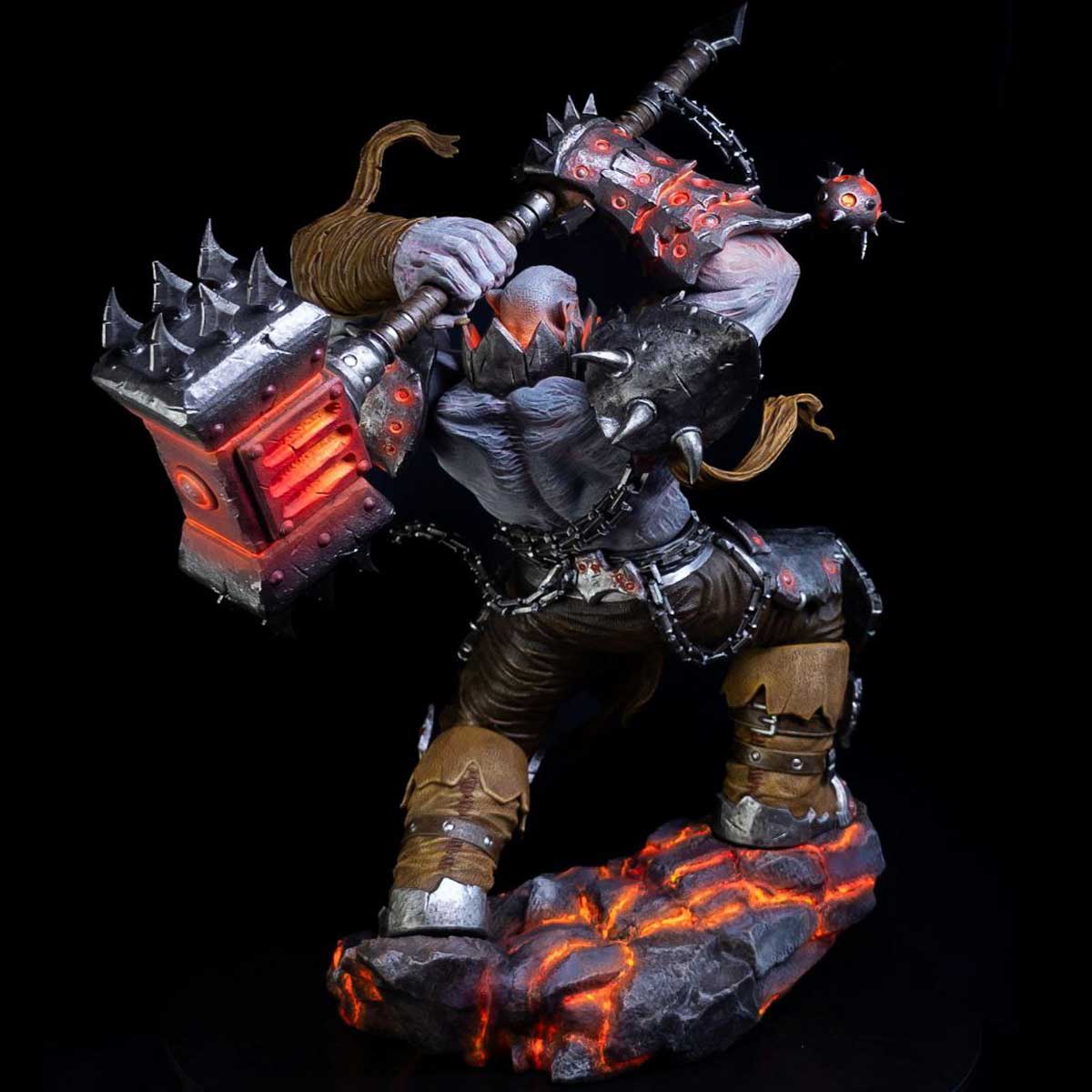 fIGURA-DE-pUÑO-nEGROFigura-de-Puño-Negro-Blackhand-Warcraft